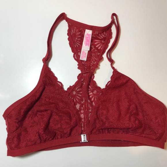 PINK Victoria's Secret Other - Victoria Secret Red Lace Bralet